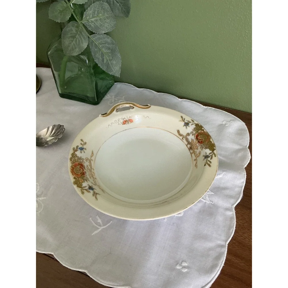 Vintage Noritake Handled Bowl M42290 | Japanese Fine Porcelain Serving Dish